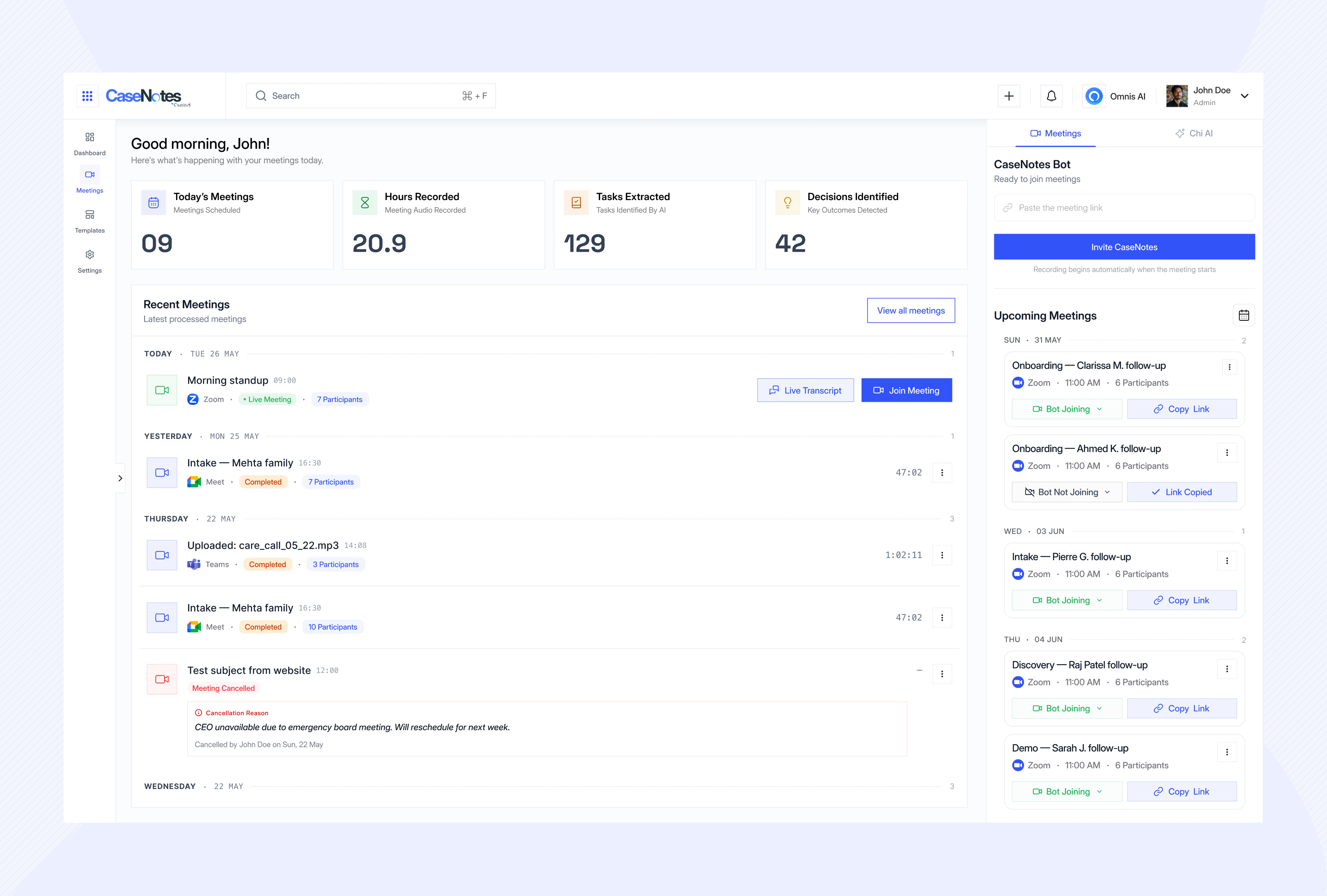 CaseNotes: AI Meeting Notetaker for Lawyers cover preview